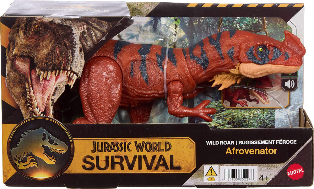 Mattel Jurassic World Afrovenator display-ready figure for collectors
