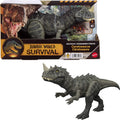 Mattel Jurassic World Wild Roar Ceratosaurus attack motion for action-packed play.