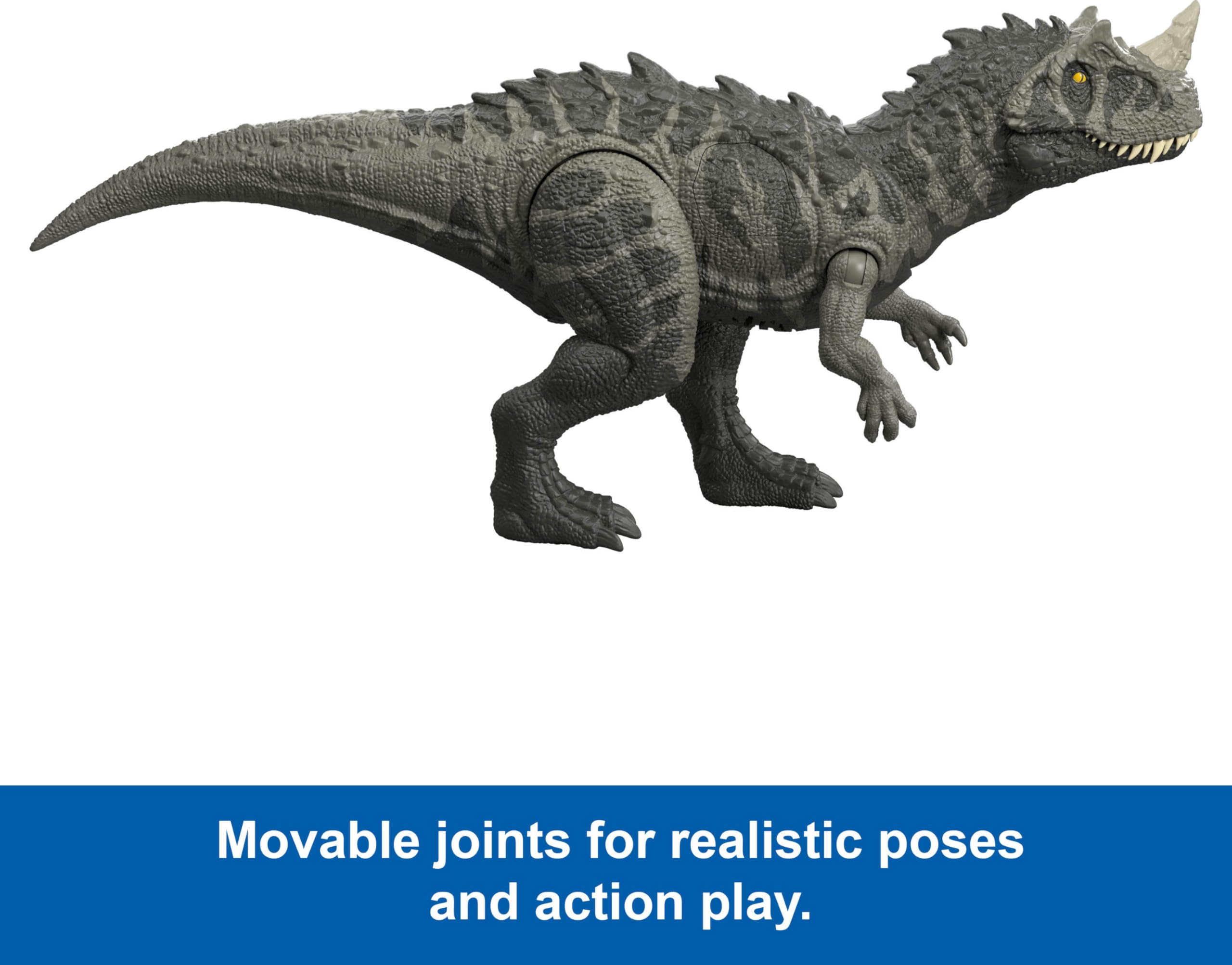 Movable joints enable dynamic action poses for display or play.