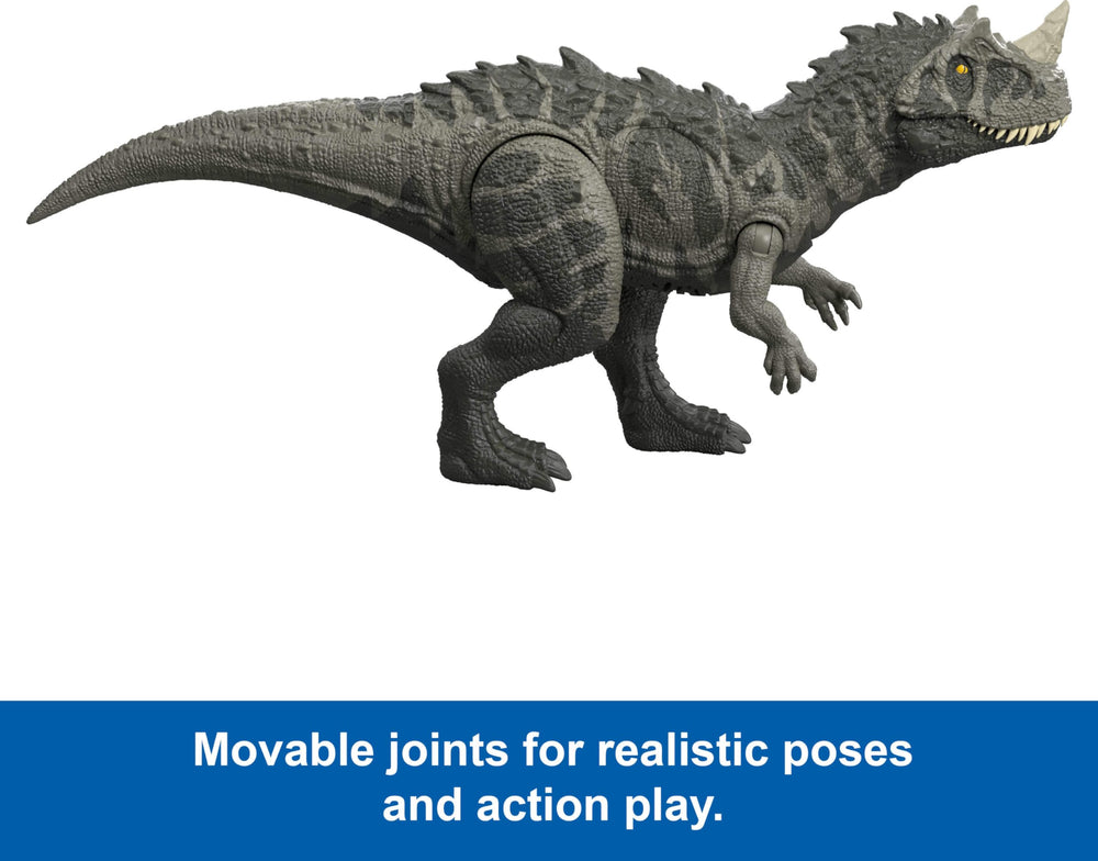 Movable joints enable dynamic action poses for display or play.