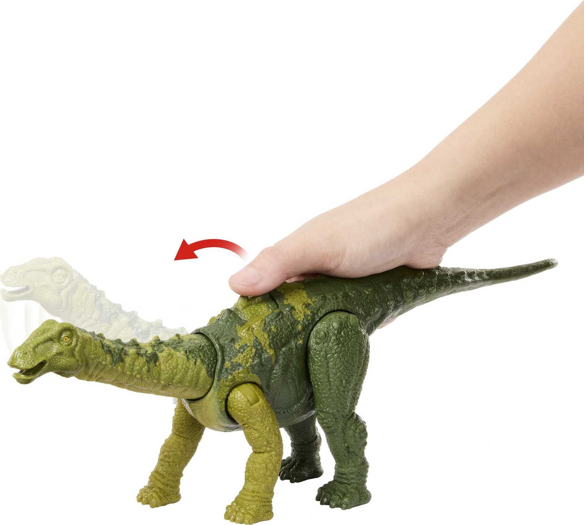 11-inch long, 5-inch tall Nigersaurus figure designed for dynamic posing