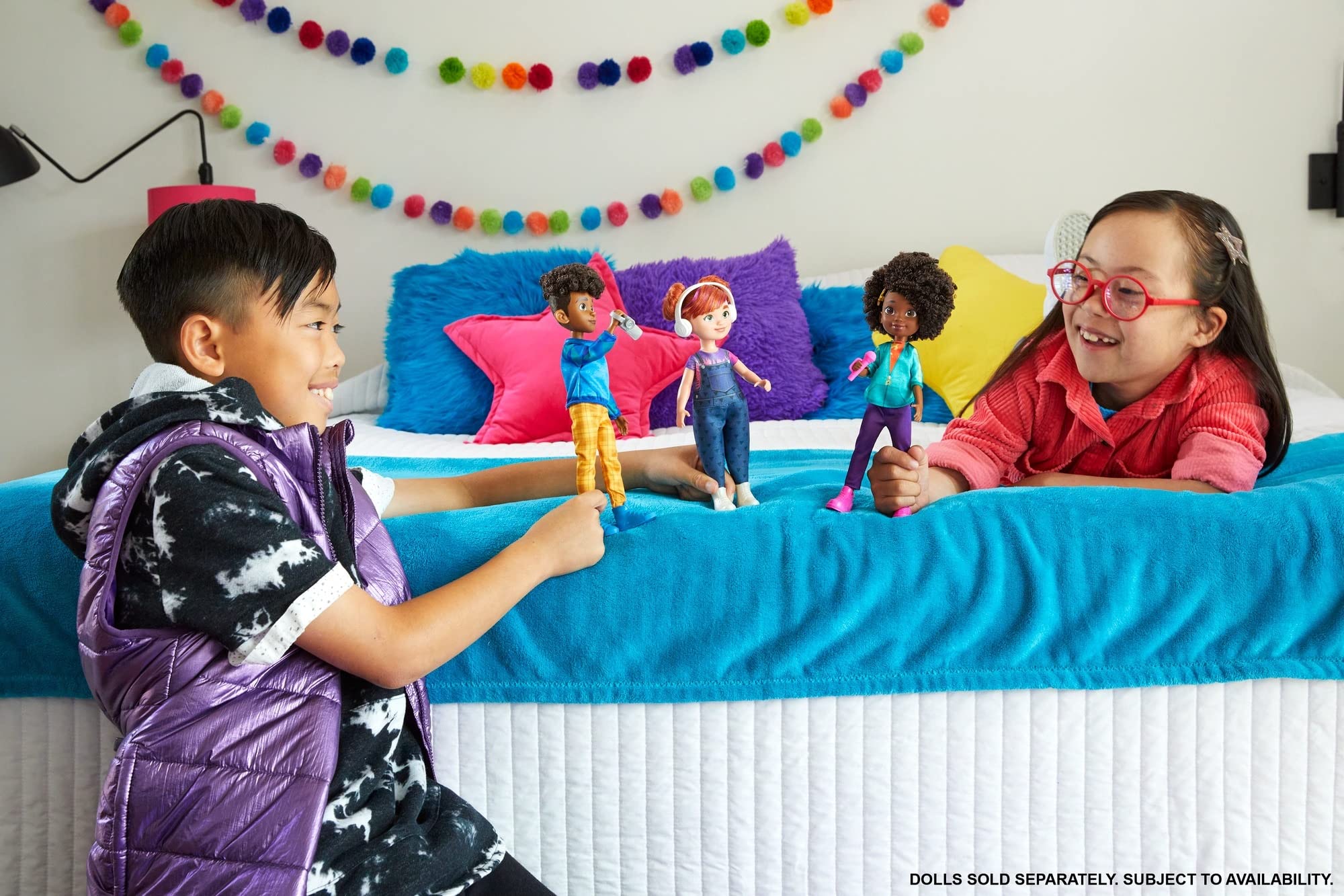 Karma Grant doll showcases curly hair and the signature outfit from the series.