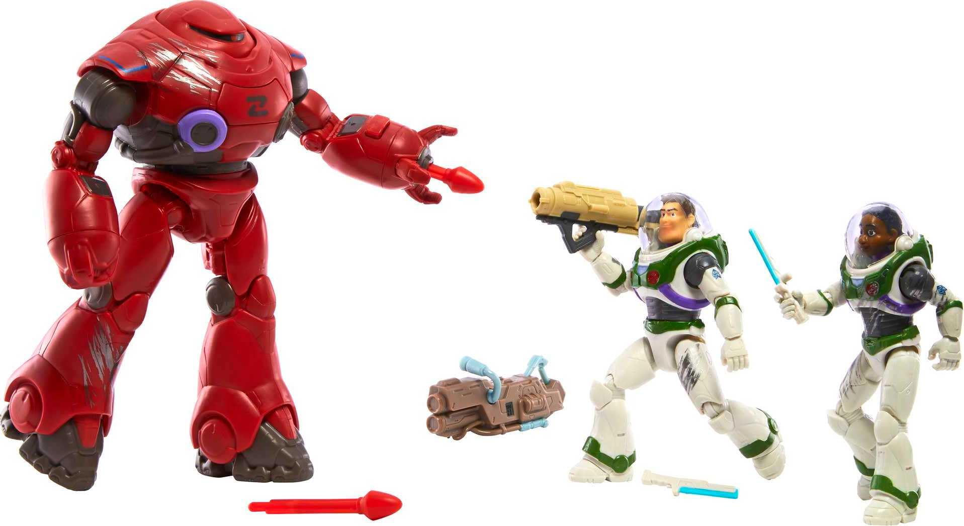 Mattel Lightyear Buzz Lightyear figure in space suit for action play