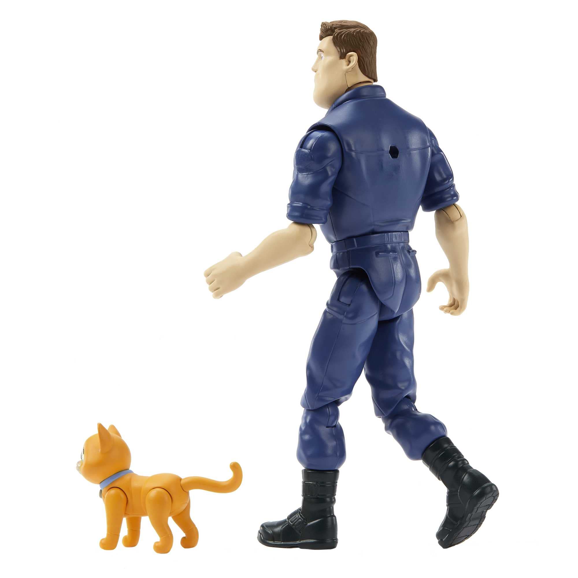 Mattel Lightyear Buzz jumpsuit detail adds movie-accurate realism.