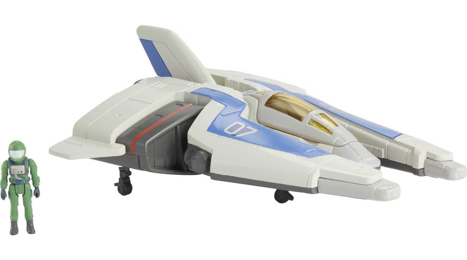 Mattel Lightyear Hyperspeed Buzz Lightyear pilot figure ready for cockpit play.