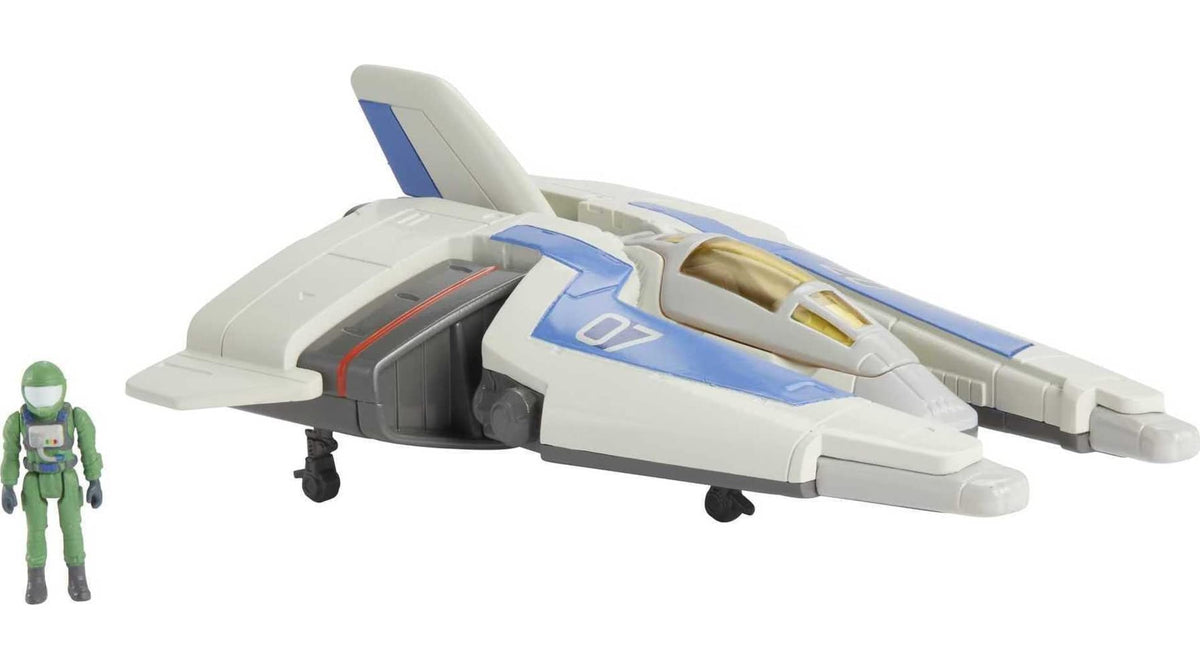 Mattel Lightyear Hyperspeed Buzz Lightyear pilot figure ready for cockpit play.