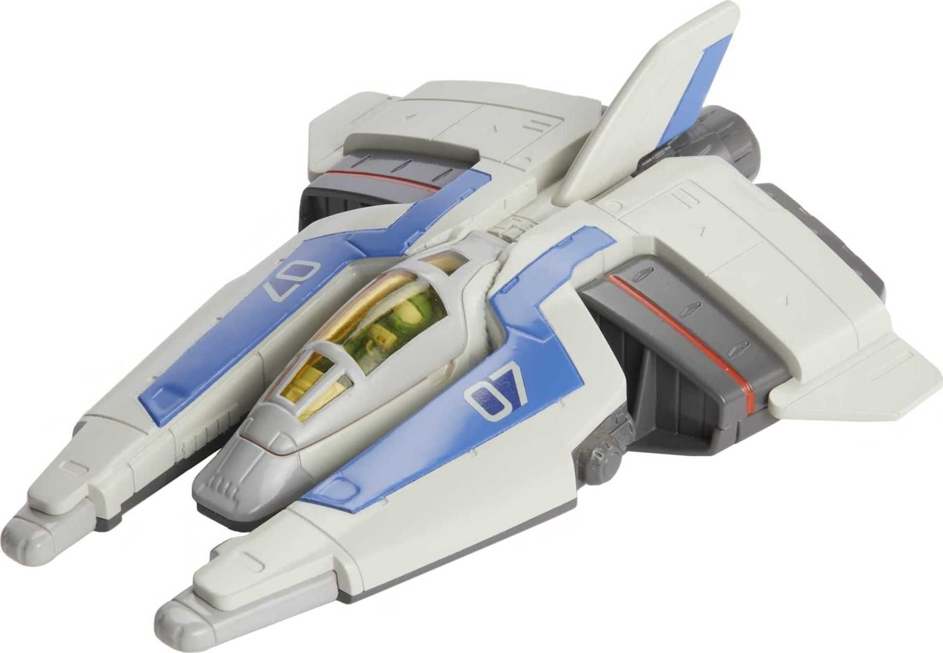 Mattel Lightyear Hyperspeed figure in cockpit for interactive storytelling.