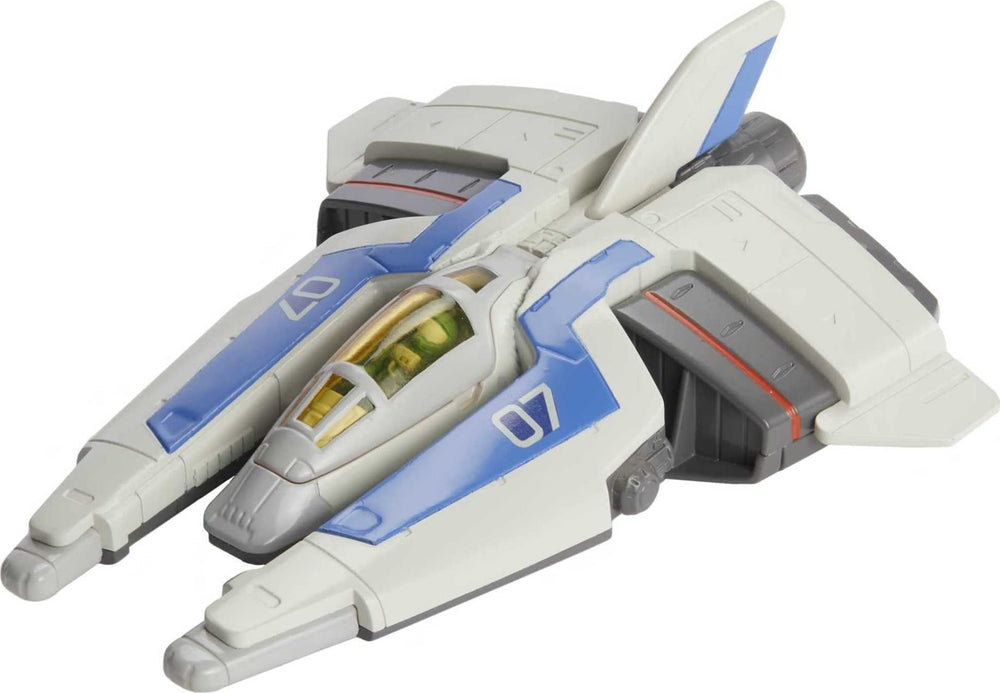 Mattel Lightyear Hyperspeed figure in cockpit for interactive storytelling.