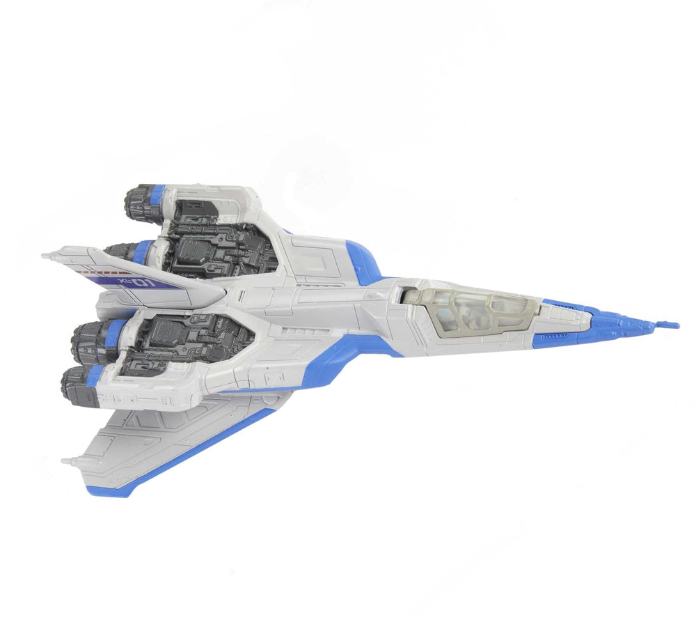 Fold-out landing gear detail enhances realism during play and display.