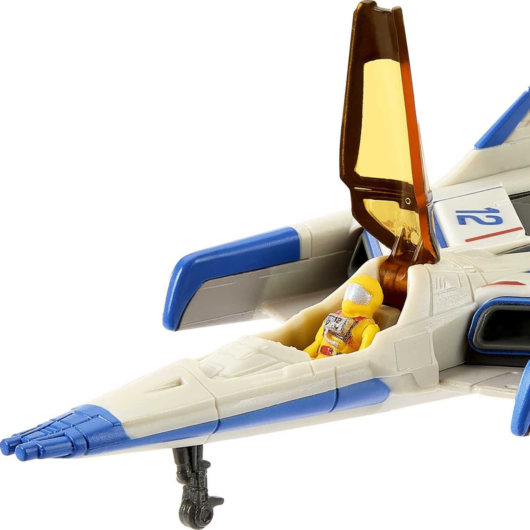 Mattel Lightyear Hyperspeed Series pilot figure enhances scene-building in play.