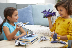Mattel Lightyear Hyperspeed space pod cockpit with fold-out landing gear