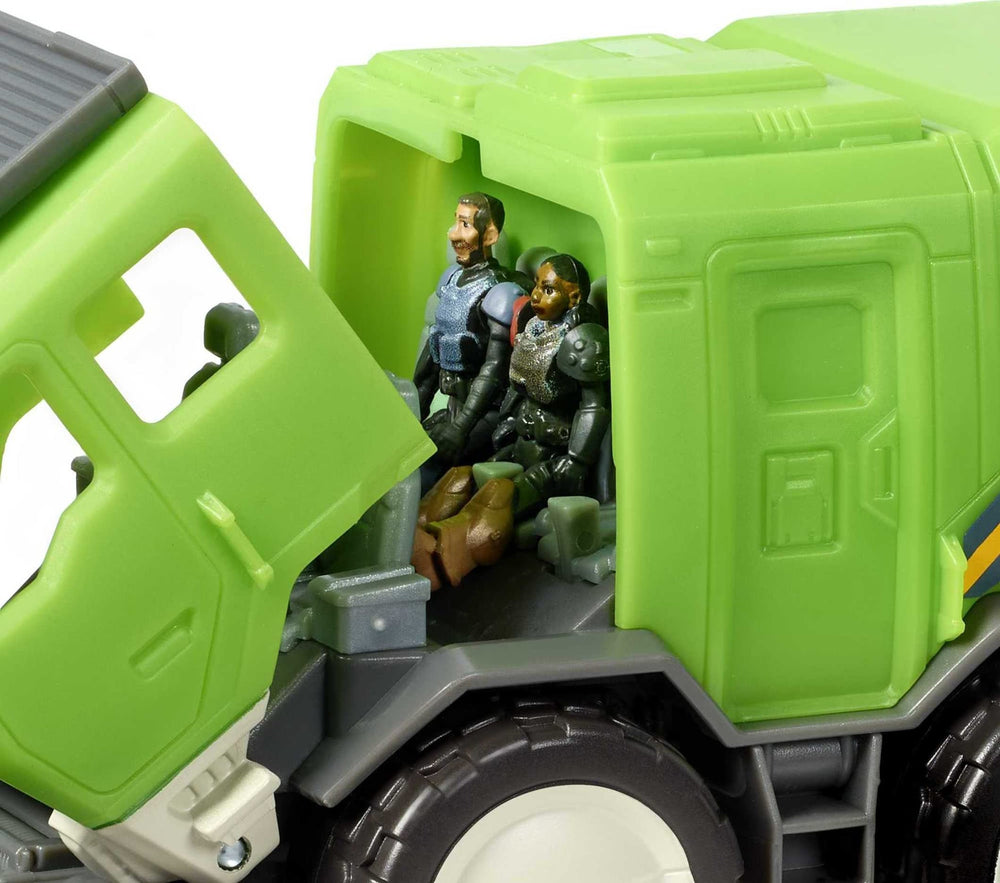Mattel Lightyear hyperspeed vehicle close-up showing wheels and accents.