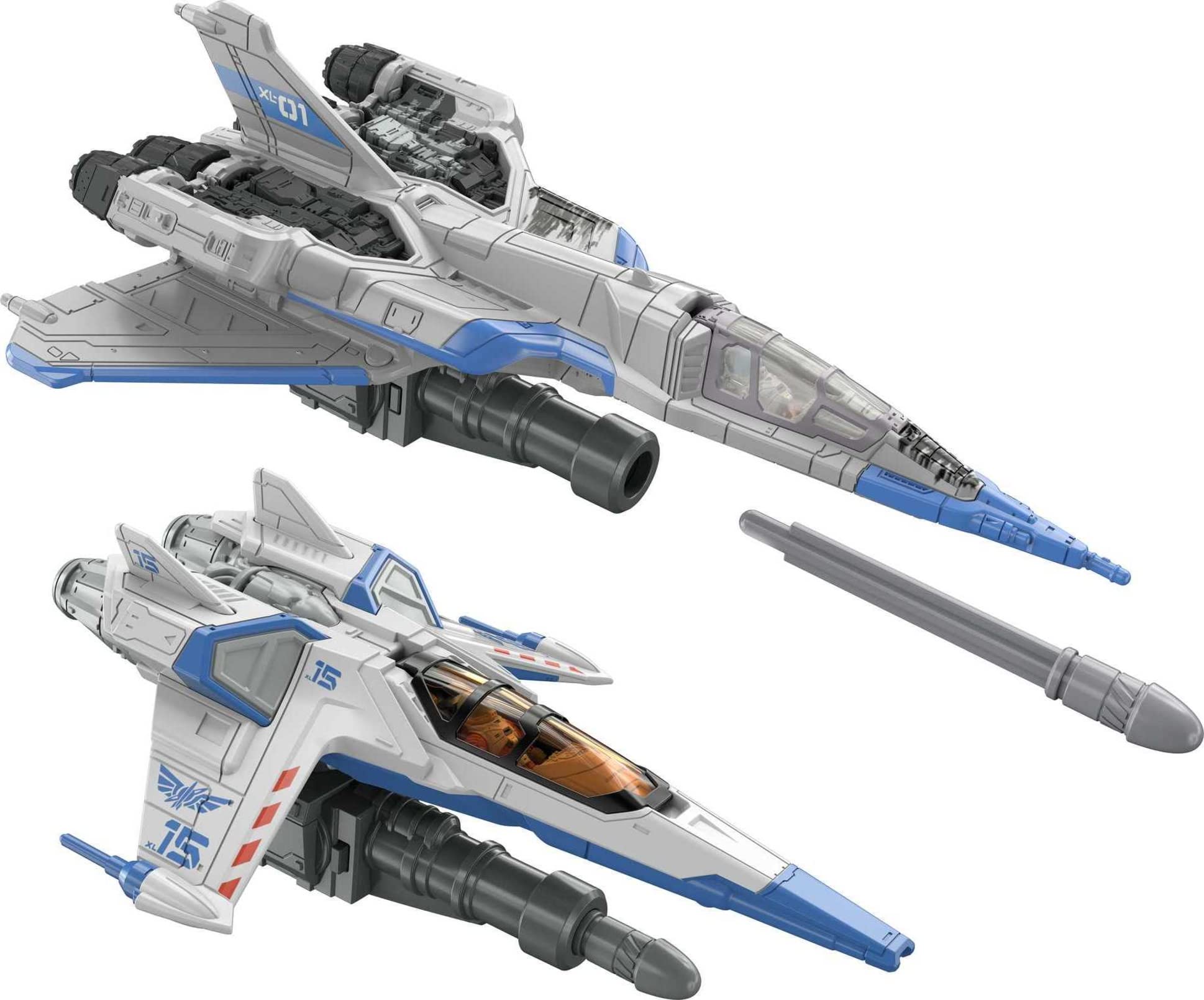 Mattel Lightyear landing gear fold-down for realistic landings