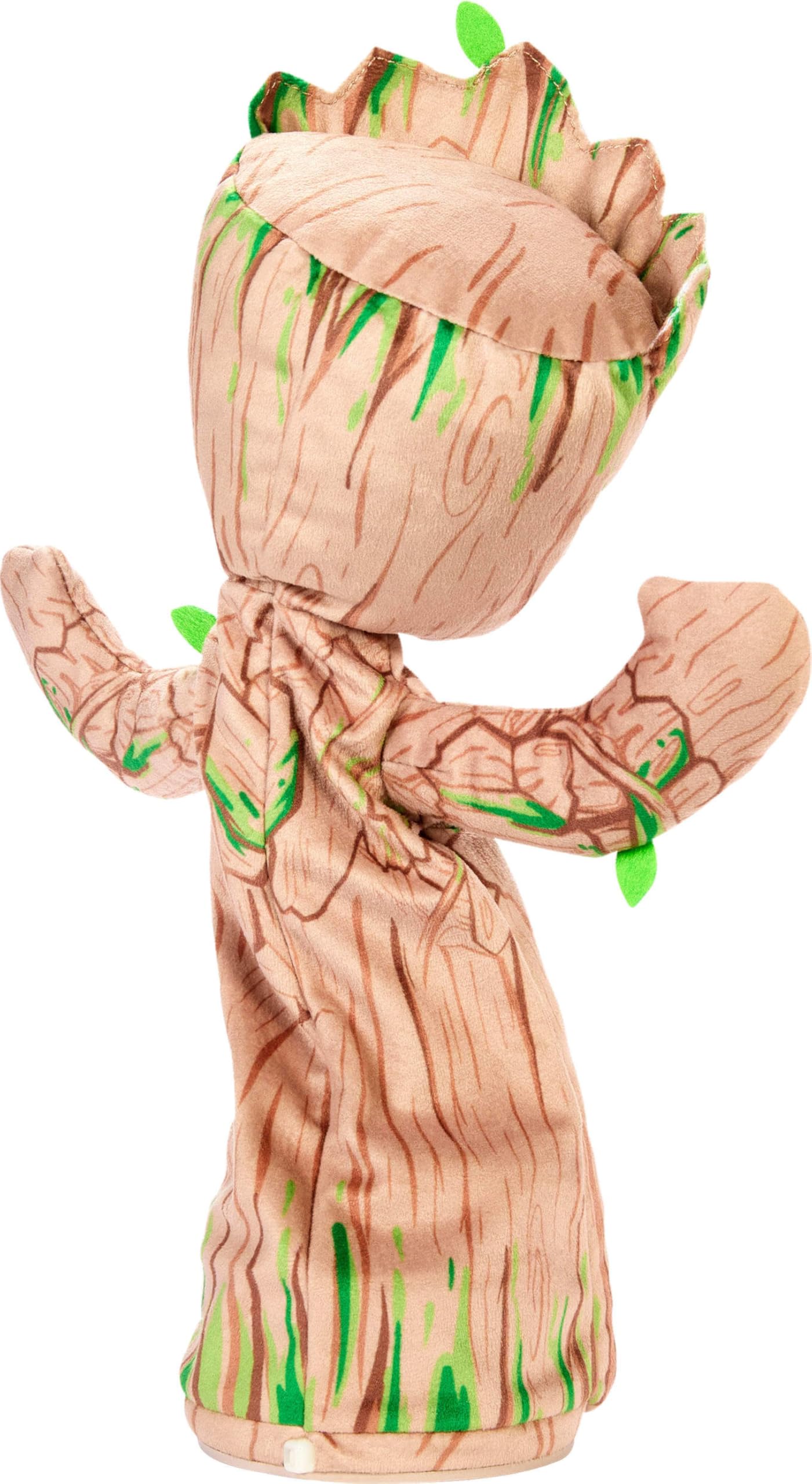 Mattel Marvel Dancing Groot provides playful companionship for kids during adventures.