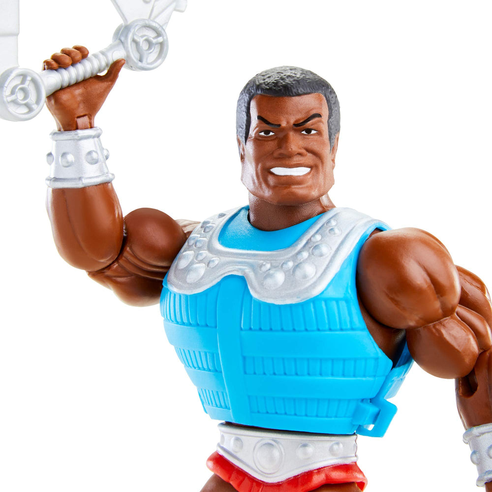 Mattel MOTU Clamp Champ deluxe accessories and swappable head for dynamic action poses and display