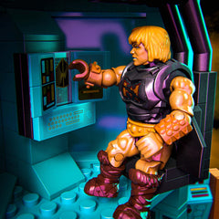 Mattel Mega Eternia Battleground Battle Scene image invites imaginative confrontations.