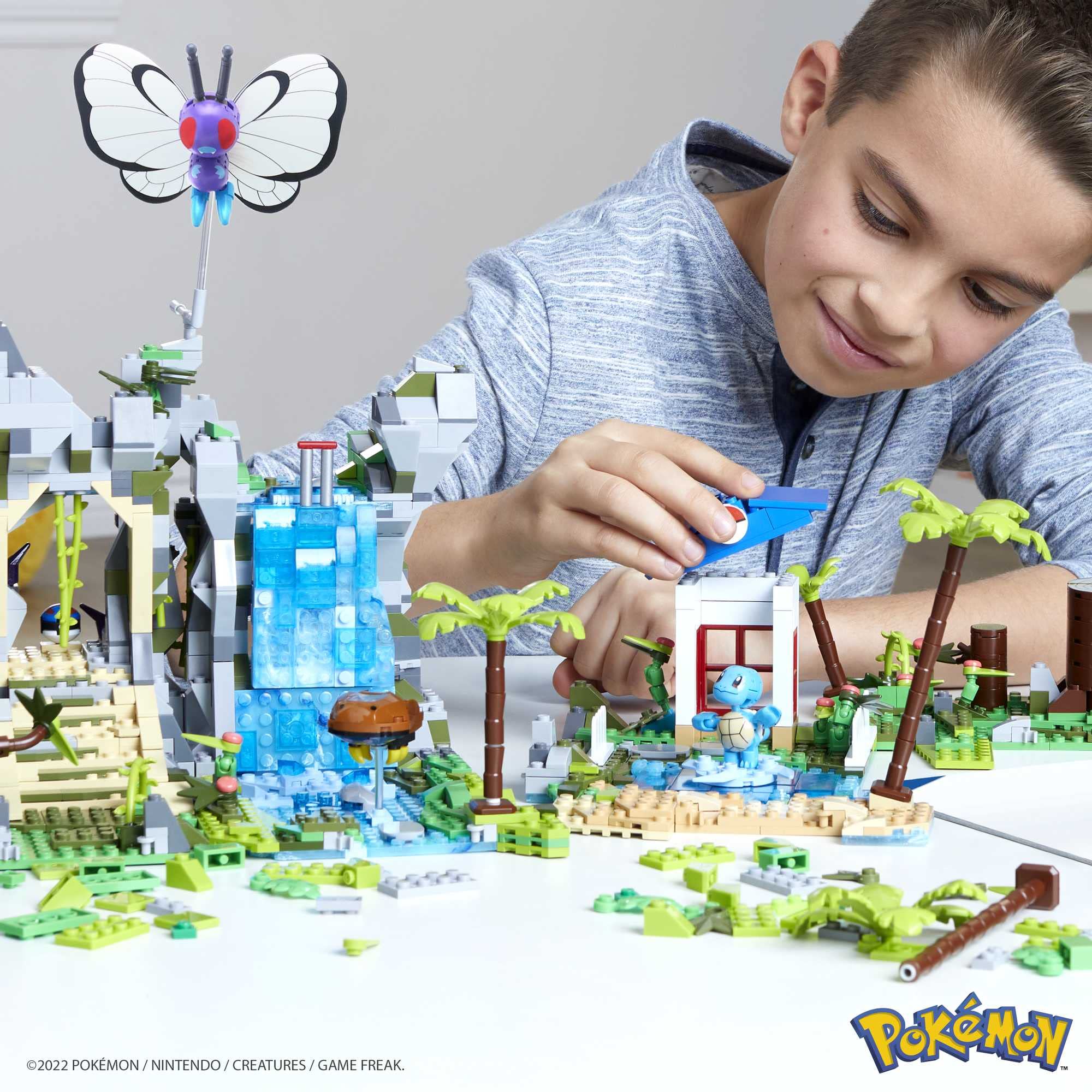 Mattel MEGA Pokémon Jungle Voyage ruins entrance invites treasure-hunt style adventures.