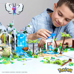 Mattel MEGA Pokémon Jungle Voyage ruins entrance invites treasure-hunt style adventures.