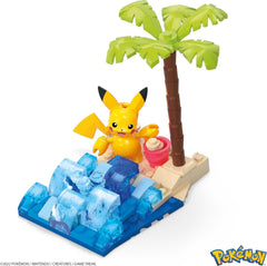 Mattel Mega Pokemon Pikachu poseable figure ready for action poses