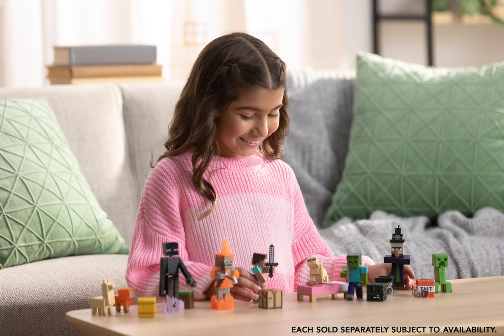 Mattel Minecraft accessories set to recreate in-game moments