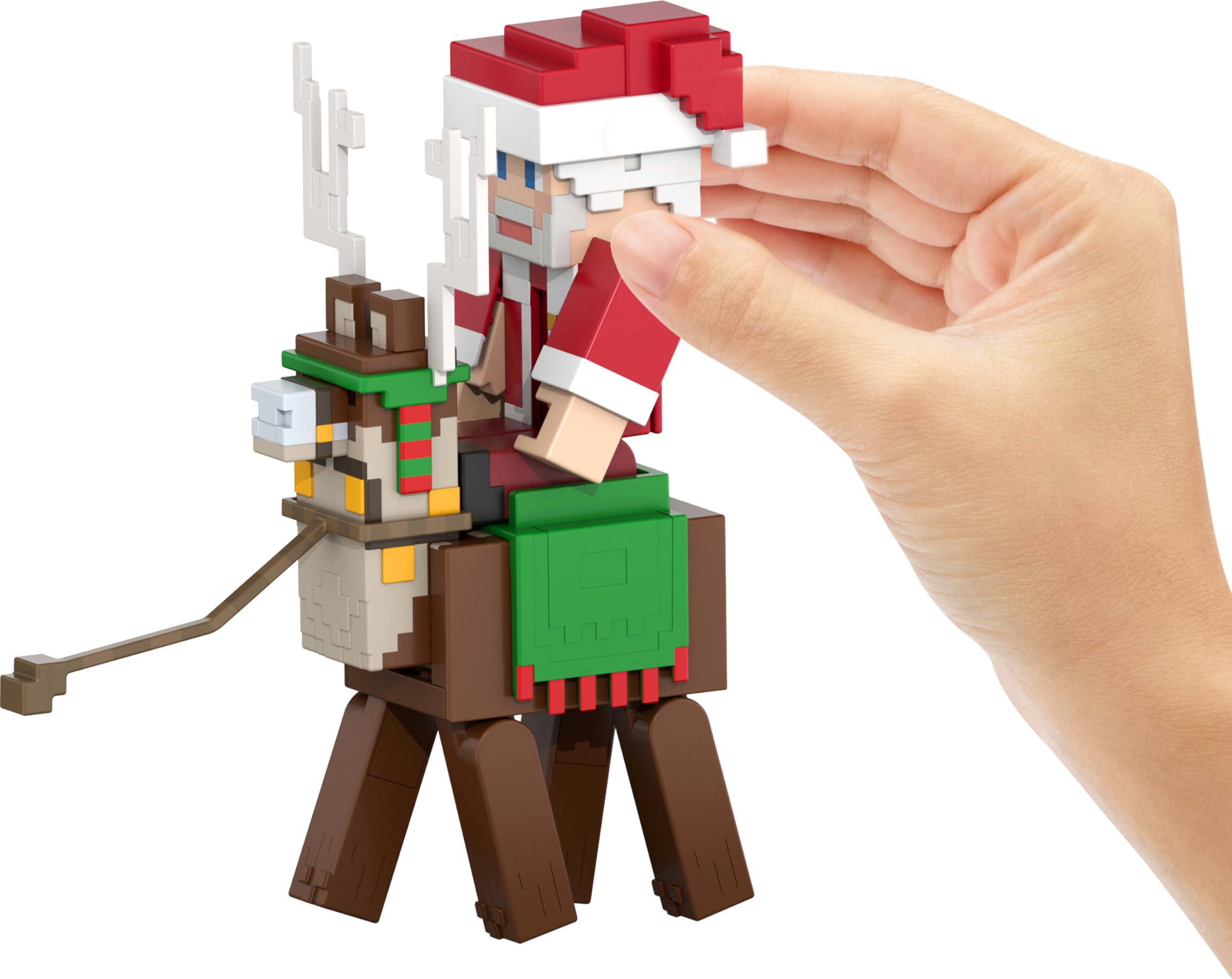 Mattel Minecraft Advent Calendar Jolly Llama figure spurs imaginative countdown adventures.