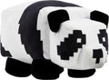 Mattel Minecraft Basic Panda Plush front view showcases iconic costume for imaginative play