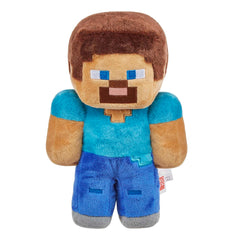 Mattel Minecraft Basic Plush Character 8-inch cuddly toy for imaginative play and collection.