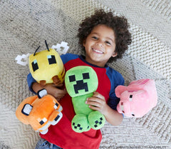 Mattel Minecraft plush character 2: soft fabric companion for hugs and storytelling.