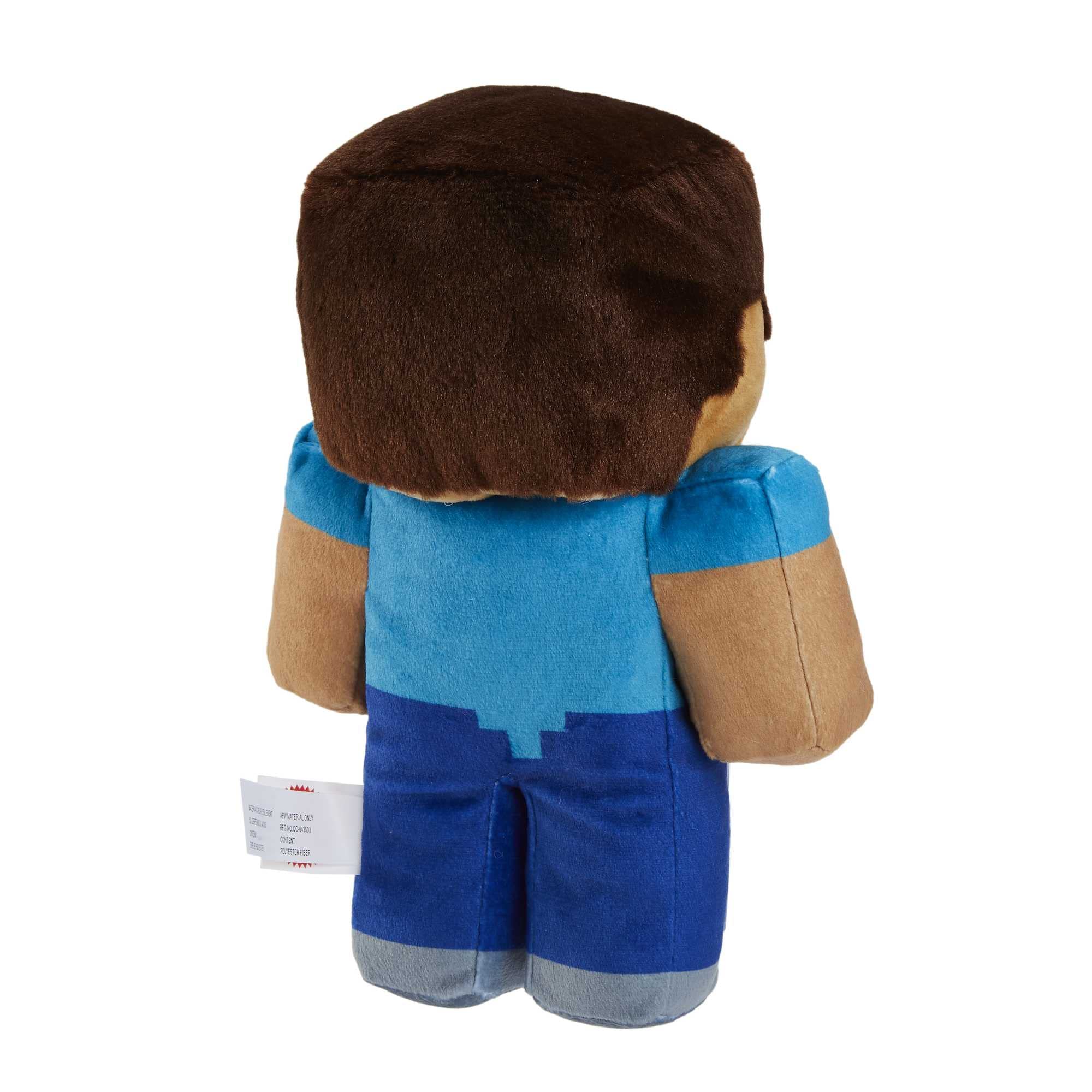 Mattel Minecraft Basic Plush Character makes a great gift for kids and fans 3+.