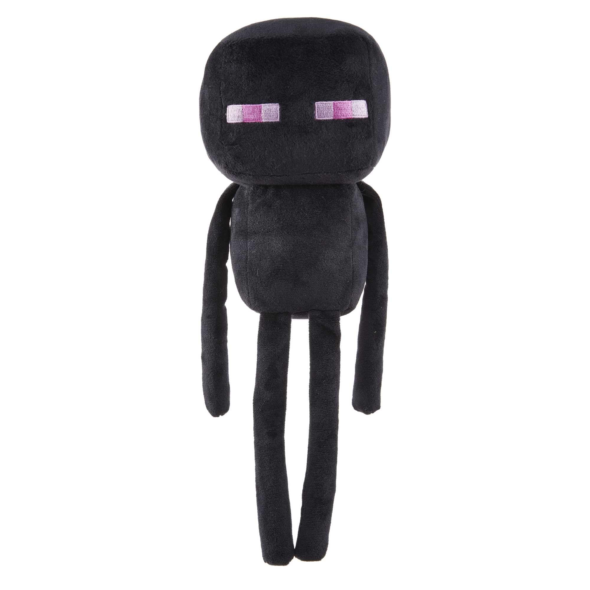 Mattel Minecraft basic plush character in 8-inch standing pose, ideal for hugs.