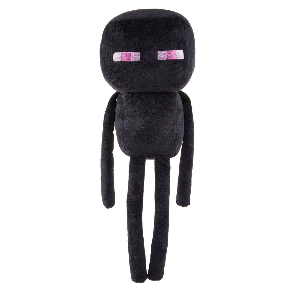 Mattel Minecraft basic plush character in 8-inch standing pose, ideal for hugs.