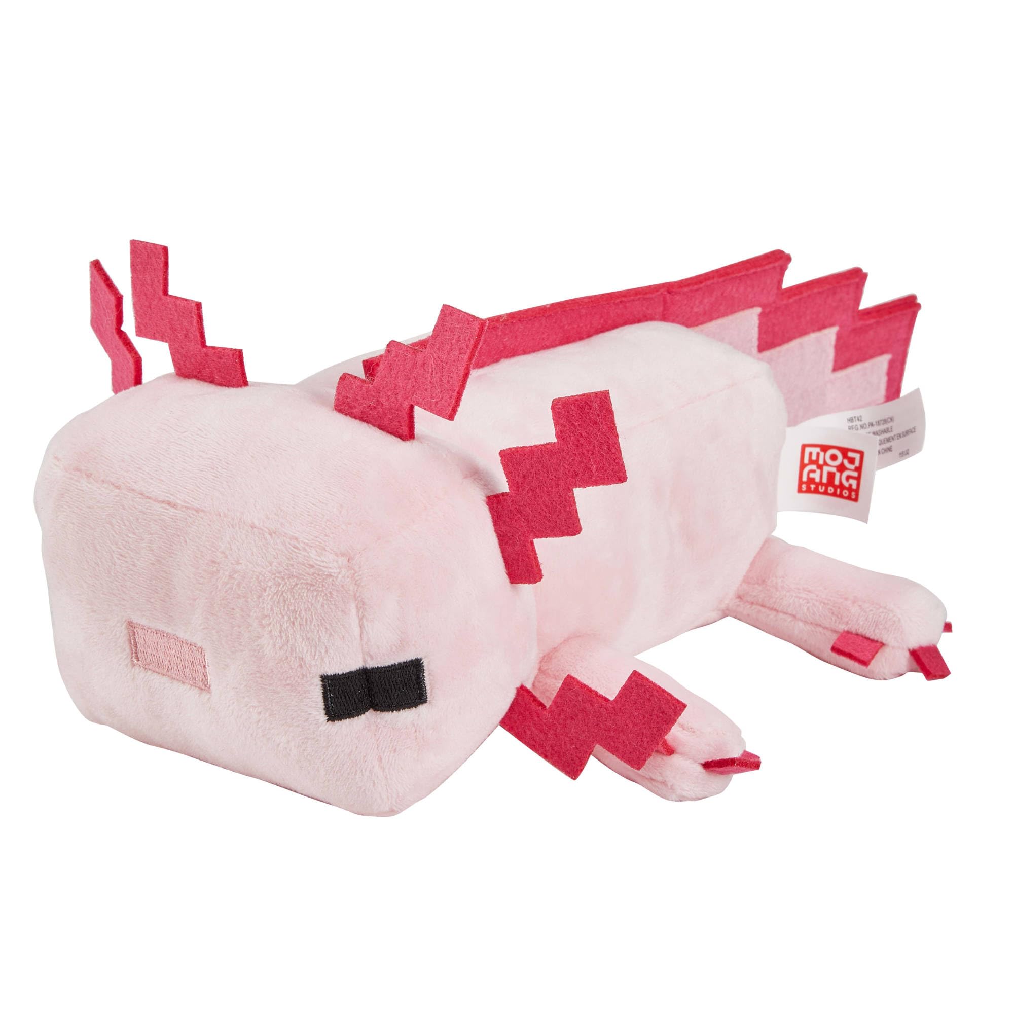 Mattel Minecraft Plush—iconic costume detail boosts recognition during imaginative play
