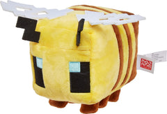 Mattel Minecraft Basic Plush Character wearing iconic costume for instant recognition