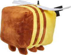 Mattel Minecraft Basic Plush Character with pixelated details for collectibility