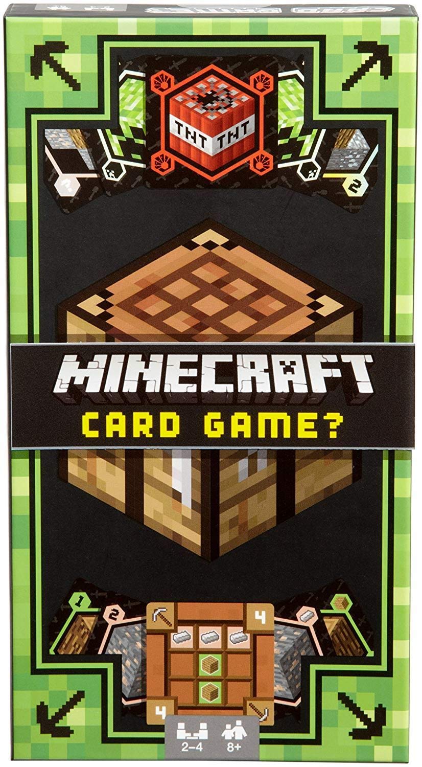 Mattel Minecraft Card Game reserve cards holder supports plan ahead