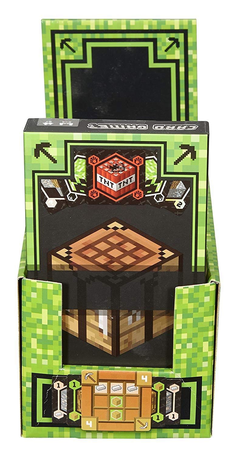 Mattel Minecraft Card Game TNT and Creeper cards create surprise twists