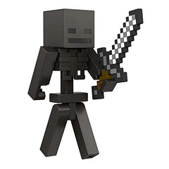 Mattel Craft-A-Block Wither Skeleton figure details showing character traits.