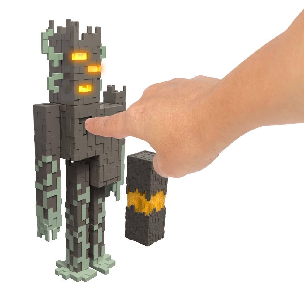Mattel Minecraft The Creaking destruction mode delivers dramatic finale visuals