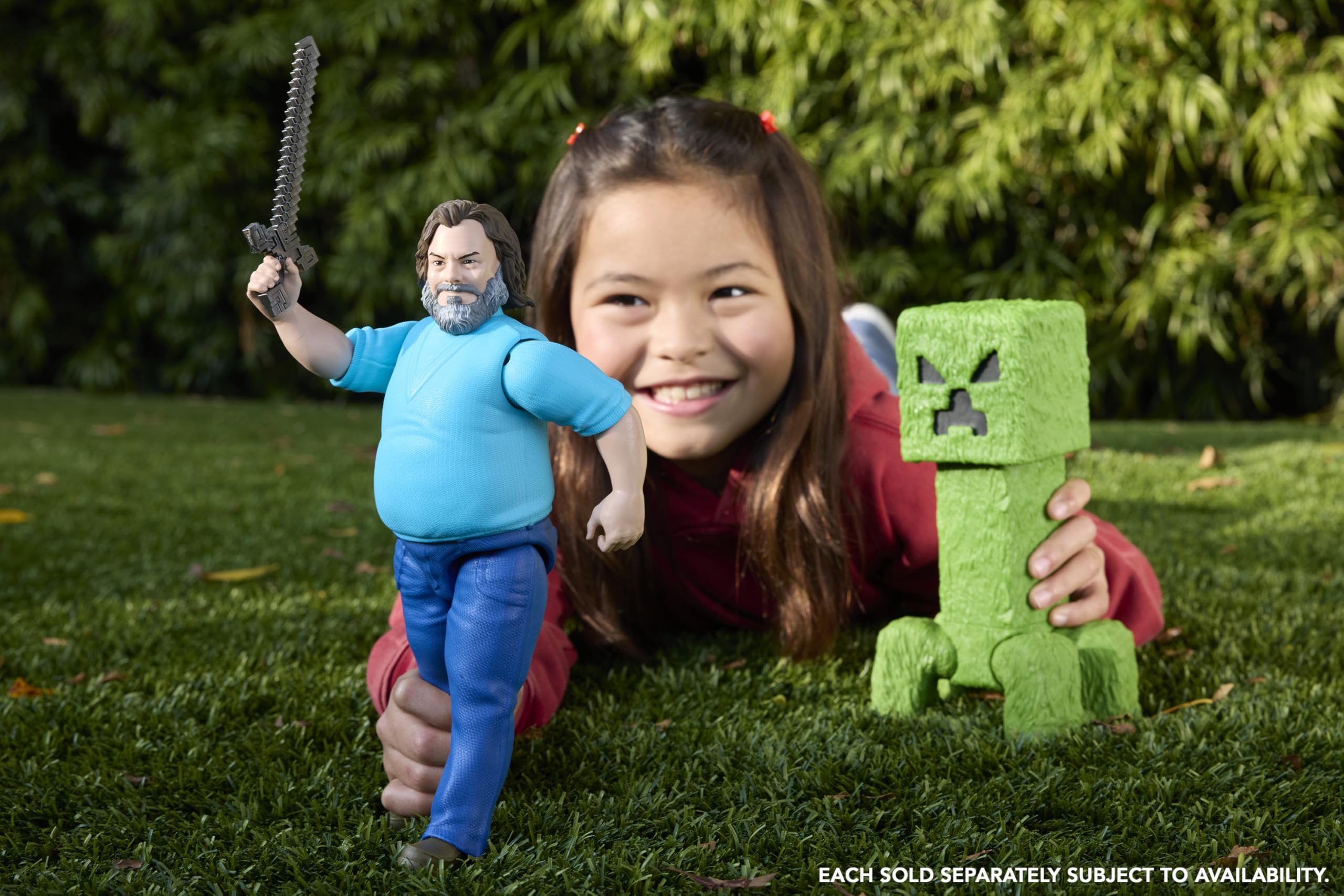 Mattel Minecraft Creeper 12-inch figure for action-packed scenes
