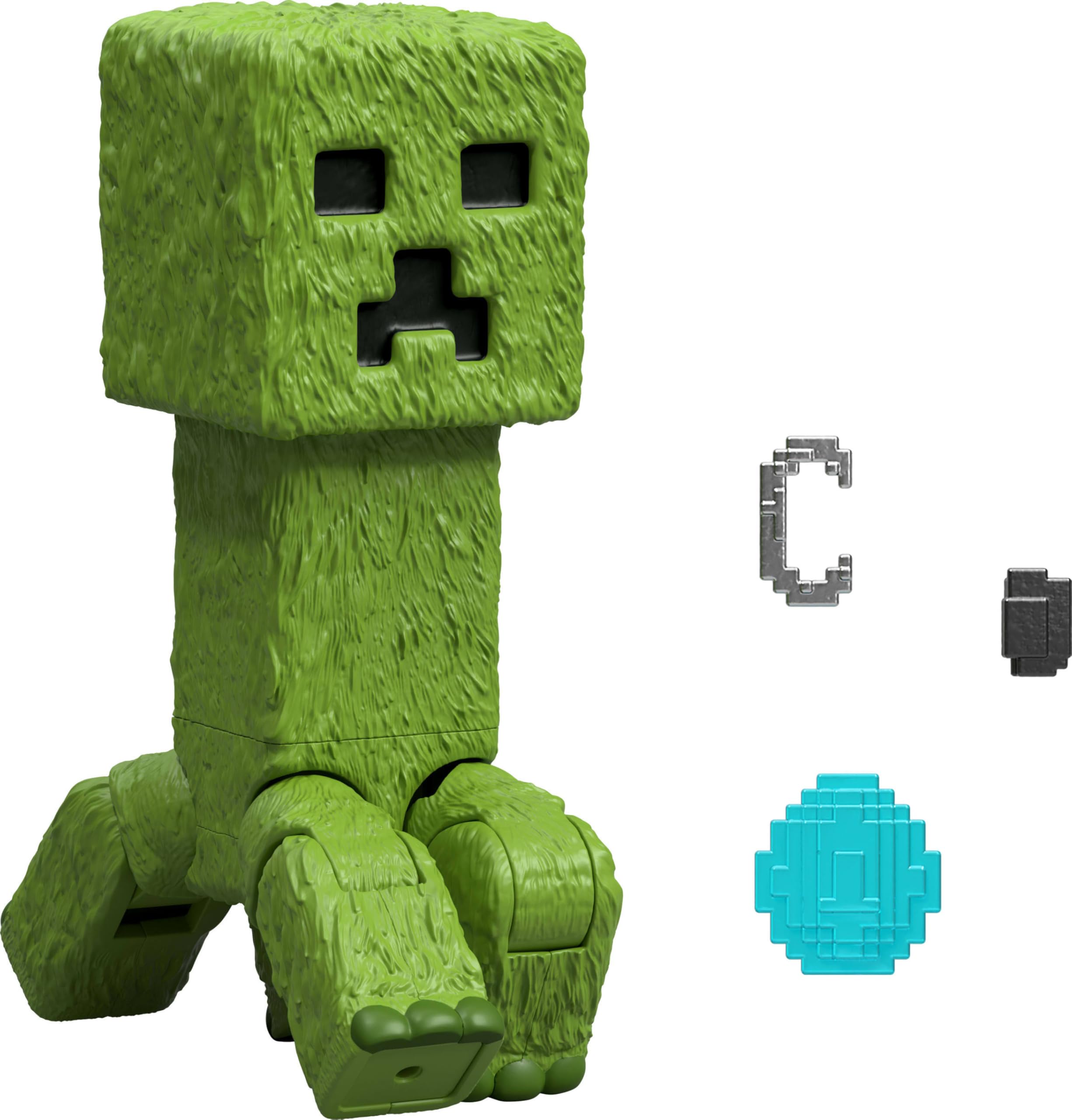 Mattel Minecraft Creeper figure ready for imaginative play and display.