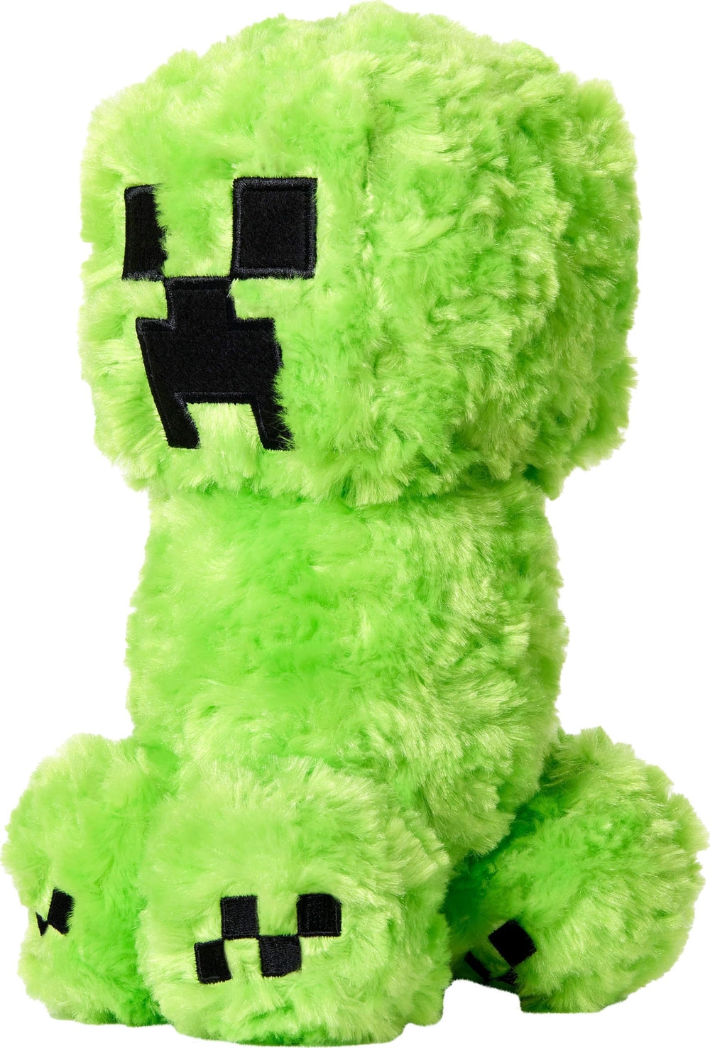 Mattel Minecraft Creeper plush iconic costume design