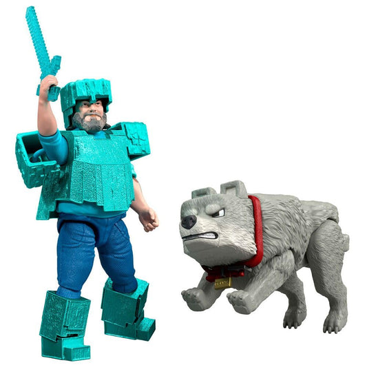 Mattel Dennis the Wolf figure ready to partner with Steve in adventures.