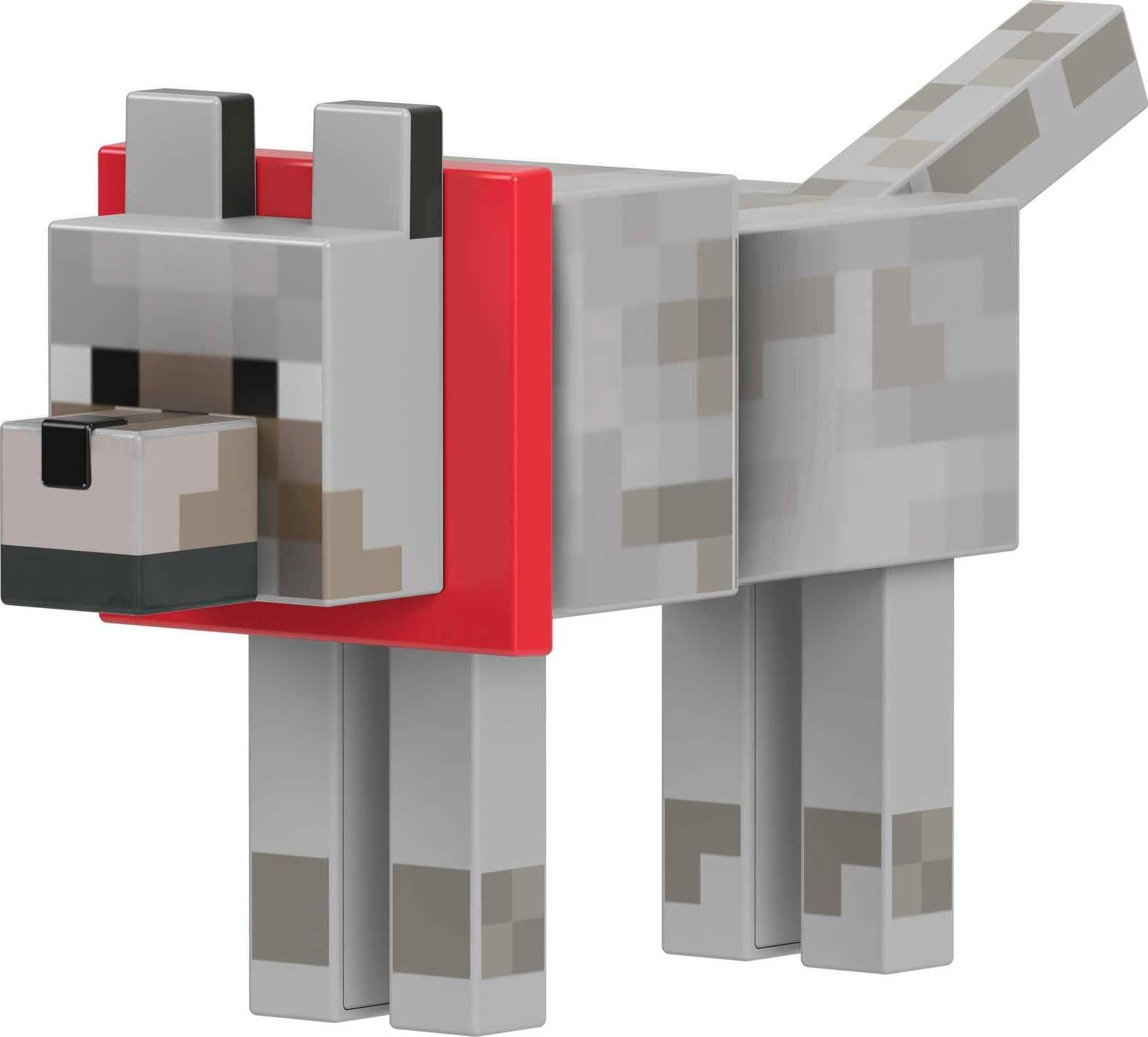 Mattel Diamond Level accessories enhance display and storytelling for the wolf.