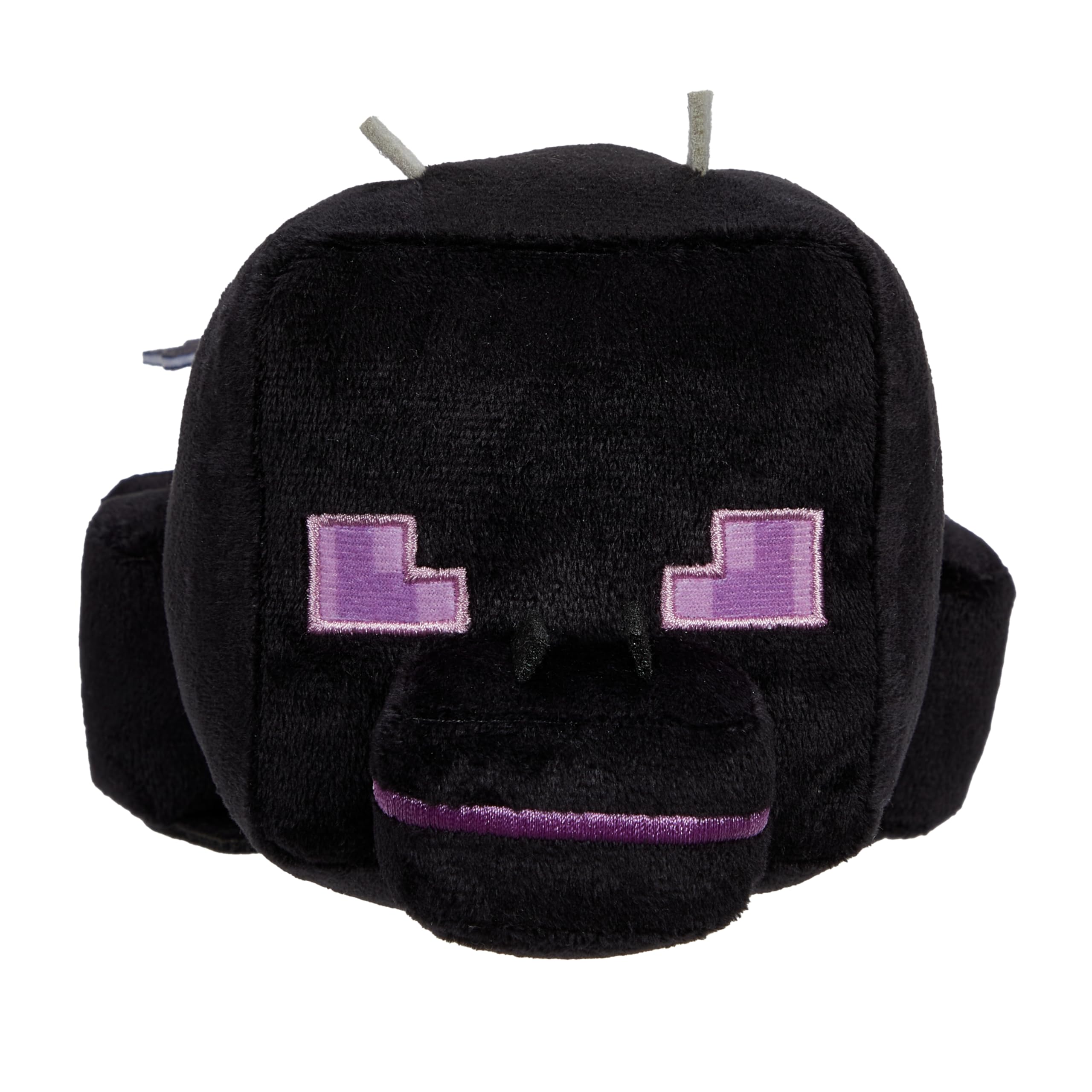 Mattel Minecraft Ender Dragon plush pixel details add collectible charm.
