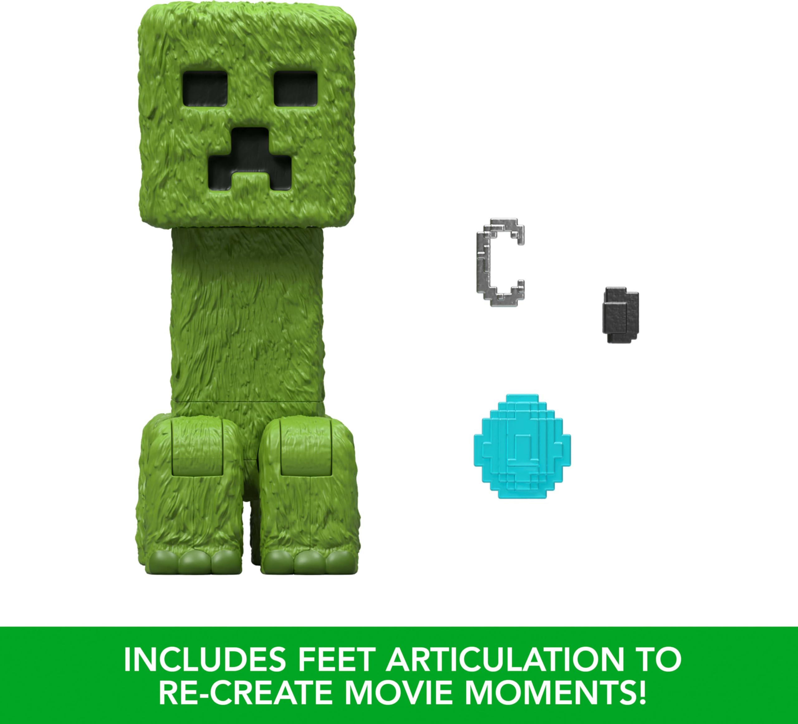 Mattel Minecraft figure accessory dog collar for companion scenes.