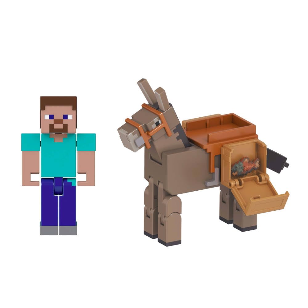 Mattel Minecraft Figure Accessory Sword included to extend play scenarios.