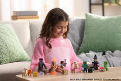 Mattel Minecraft figures with poseable joints for dynamic action scenes