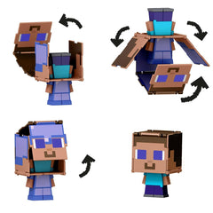 Mattel Minecraft Flippin Figs collection encourages playful collecting