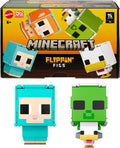 Mattel Minecraft Flippin' Figs Sheep front view for tactile play and collection