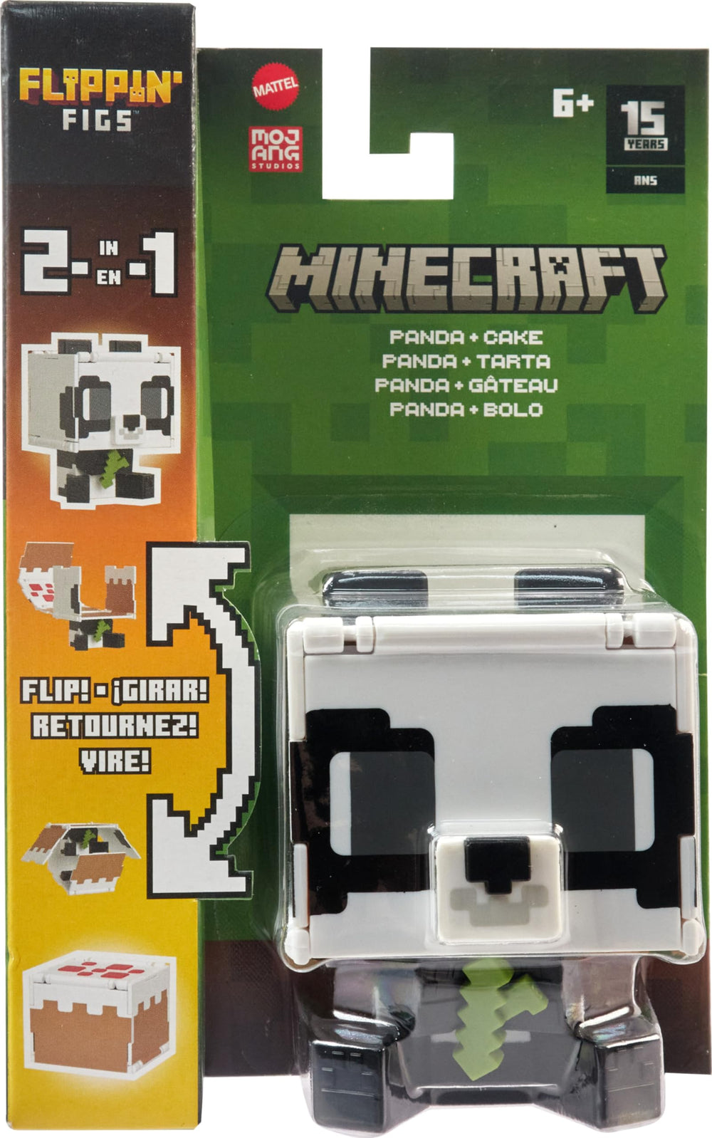 Mattel Flippin' Figs in 3.75-inch scale ready for action-packed play.
